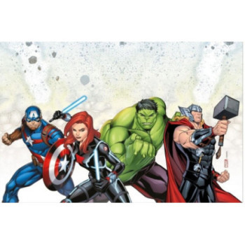 Toalha de plástico 120x180cm Avengers