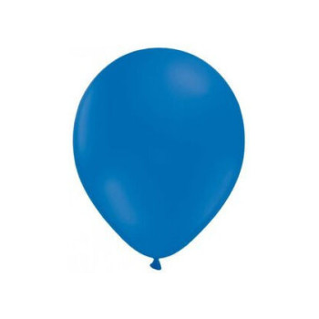 100 balões latex  Balloonia 12" Azul