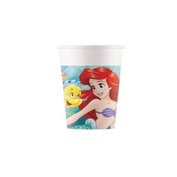 8 copos de papel 200ml Ariel