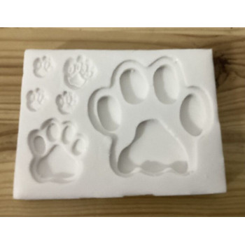 Molde Silicone Patas Deco Relief