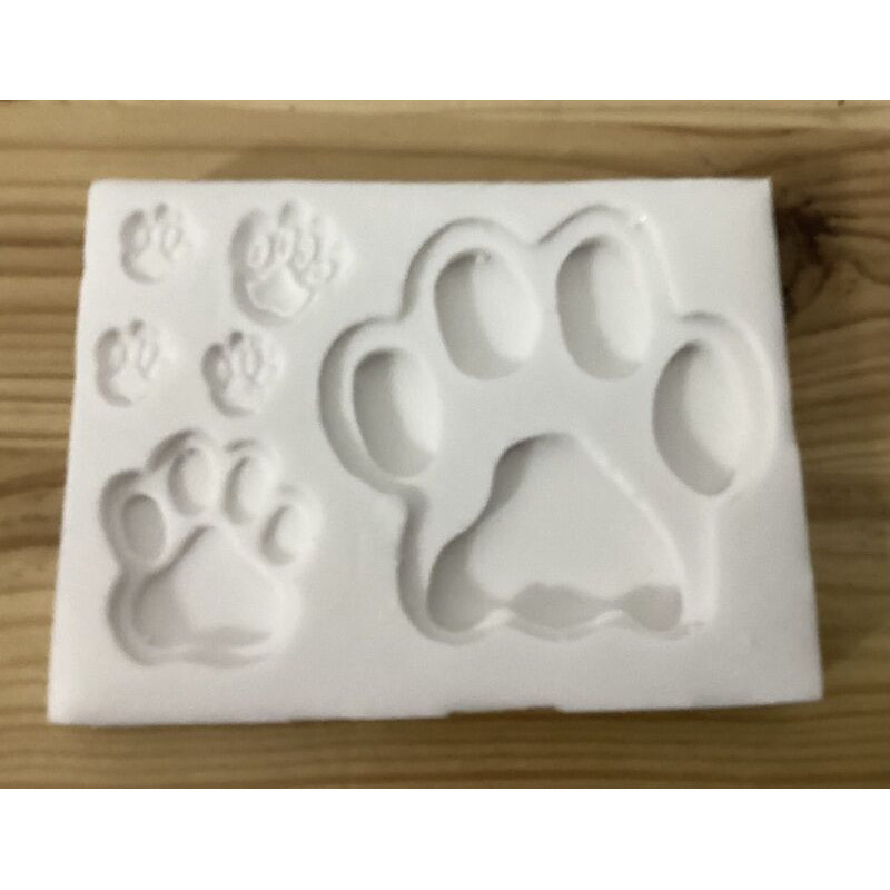 Molde Silicone Patas Deco Relief