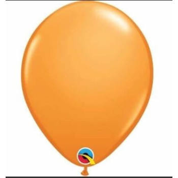 5 balões latex gemar 26cm - 10" laranja