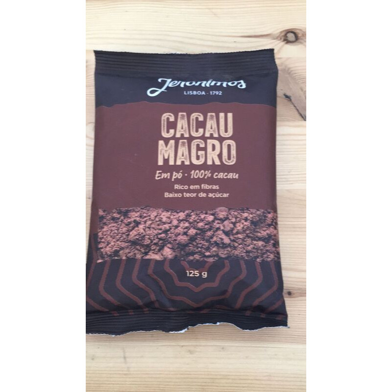 Cacau magro Jerónimos 125g