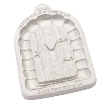 Molde Silicone porta madeira