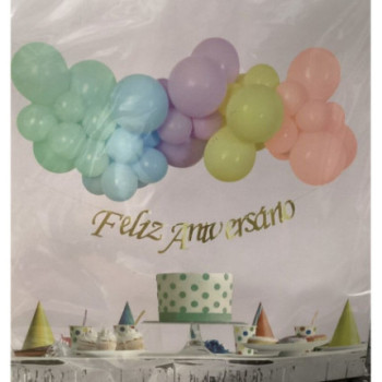 Kit arco de balões 45 pcas