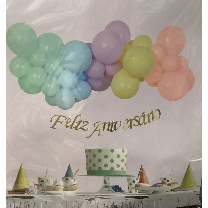 Kit arco de balões 45 pcas
