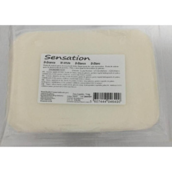 Pasta de açúcar branca Sensation Kg