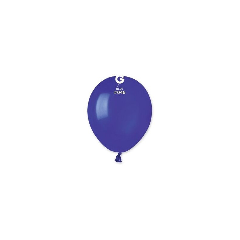 10 balões latex 5” - 13cm Gemar Blue