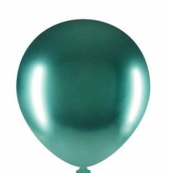 10 balões de latex balloonia brilliant 5”-13cm verde