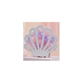Shell Balloon Mosaic Frame