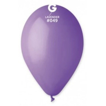 5 balões de latex Gemar 19"-48cm Lavander