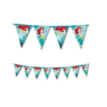 Bandeira triangular  papel Ariel 2,3m