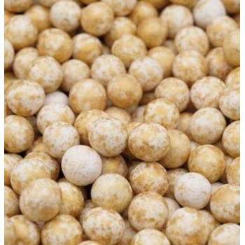 Esferas salpicos ouro 100g