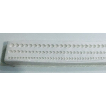 Molde Silicone fio pérolas com 3 tamanhos