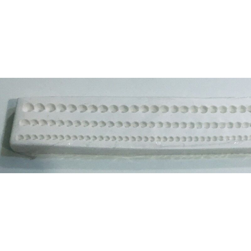 Molde Silicone fio pérolas com 3 tamanhos