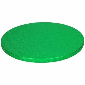 Base redonda alta verde  35cm