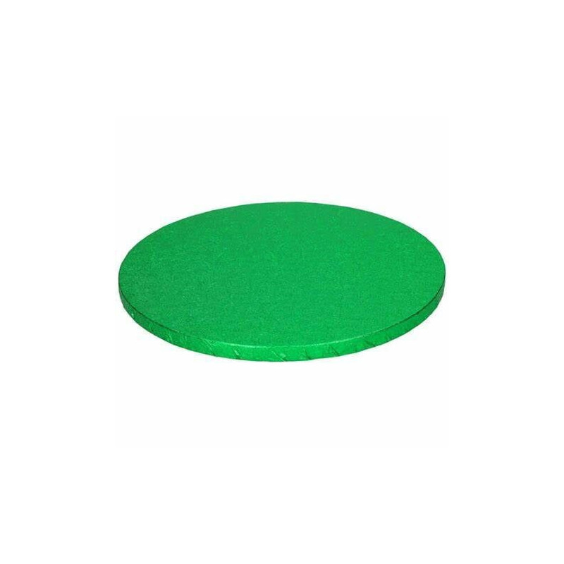 Base redonda alta verde  35cm