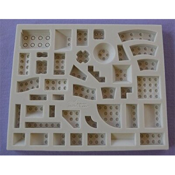 Molde Silicone legos Peq.