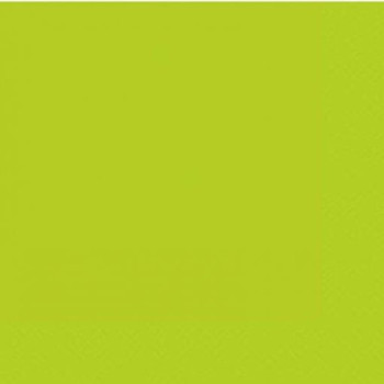 20 guardanapos 33x33cm verde lima