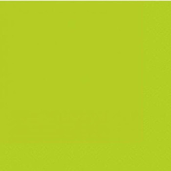 20 guardanapos 33x33cm verde lima