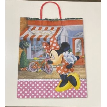Saco presente Minnie 32x14x40cm