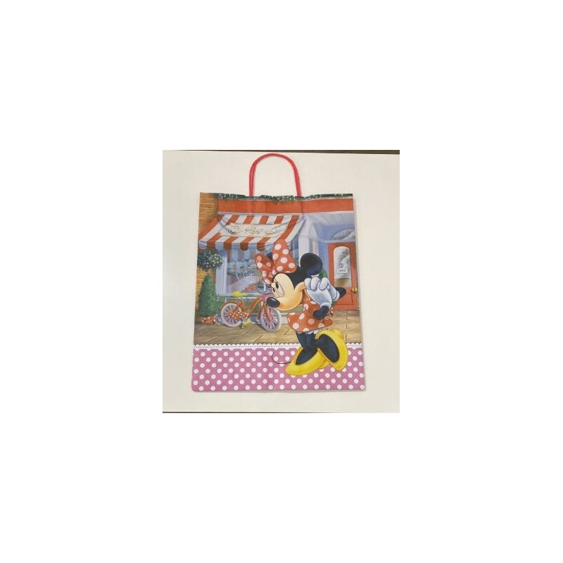 Saco presente Minnie 32x14x40cm