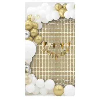 Cortina de lantejoulas quadradas 1x2m