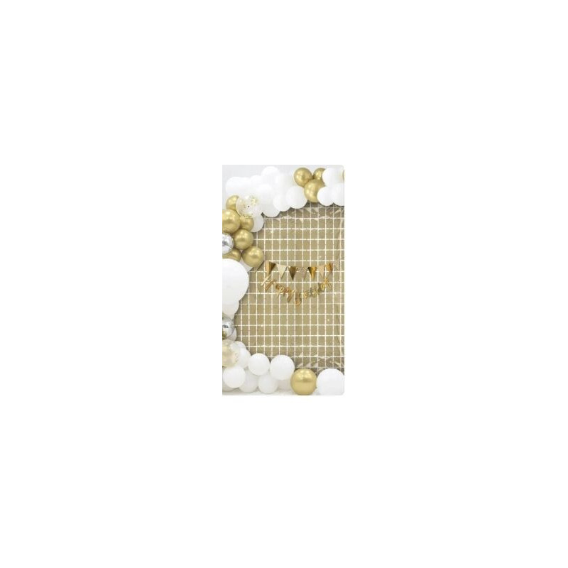 Cortina de lantejoulas quadradas 1x2m