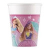 8 copos papel 200ml Barbie