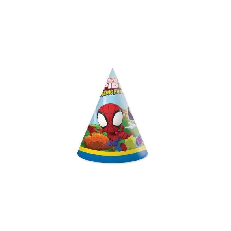 6 chapéus Spidey