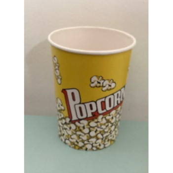 Balde pipocas 15cm altura 11cm diâmetro