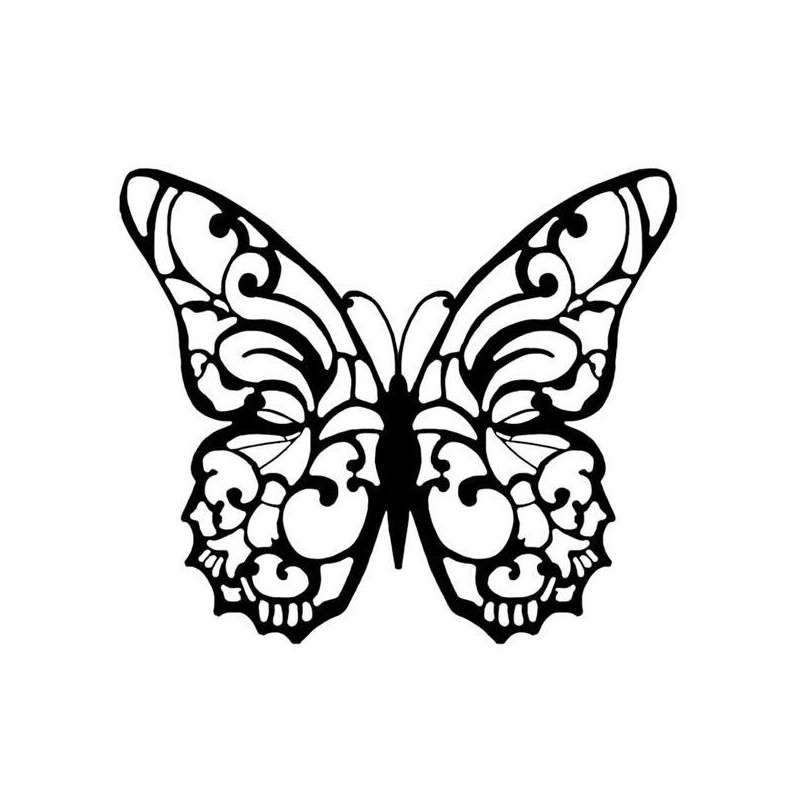 Carimbo Borracha Borboleta
