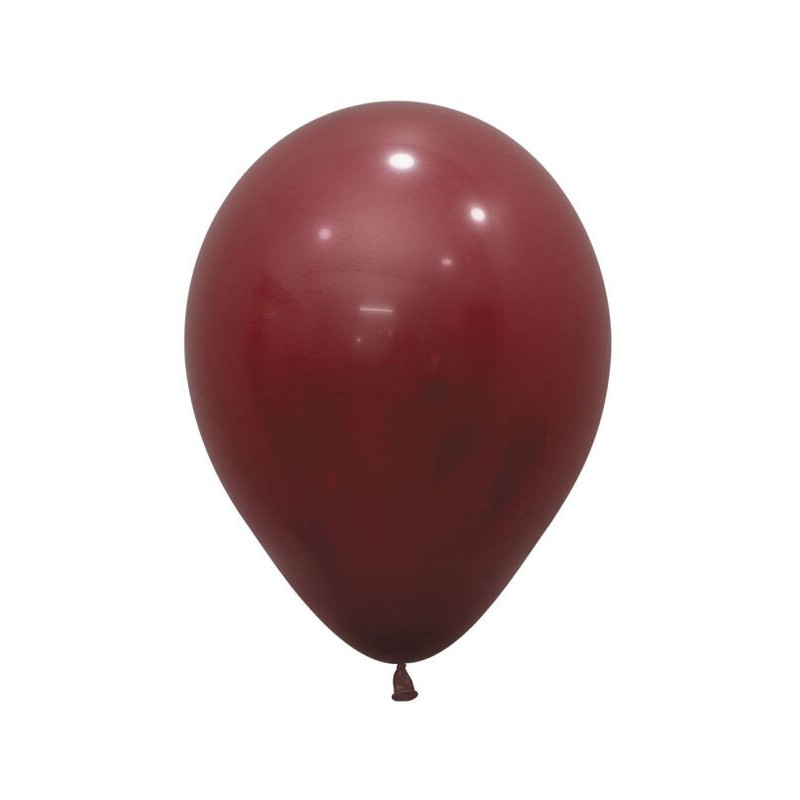 10 balões latex sempertex Fashion Merlot 5 polegadas