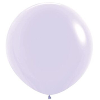 5 balões de latex sempertex pastel matte lilás 18 polegadas