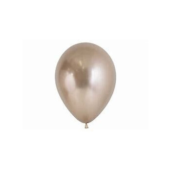 10 balões de latex sempertex 5" champanhe