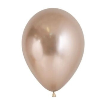 5 balões de latex sempertex Champanhe 18 polegadas