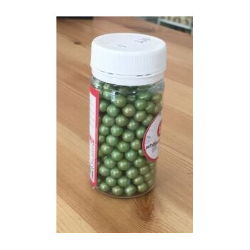 Pérolas brilhantes gr verde 65g