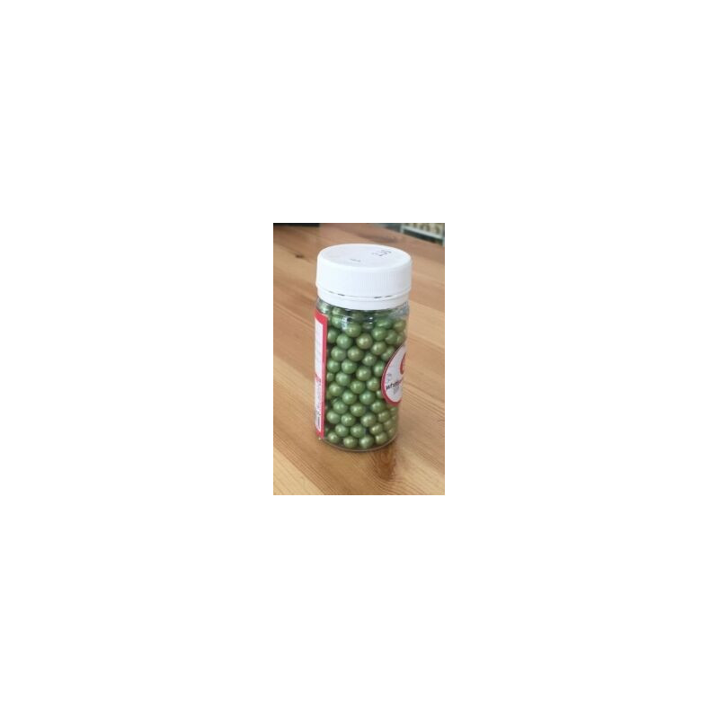 Pérolas brilhantes gr verde 65g