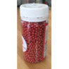 Pérolas brilhantes pequenas vermelhas 75g