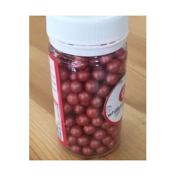 Pérolas brilhantes grandes vermelhas 65g