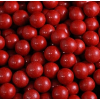 Pérolas de chocolate vermelhas 65g