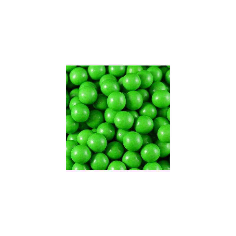 Pérolas de chocolate verdes 65g