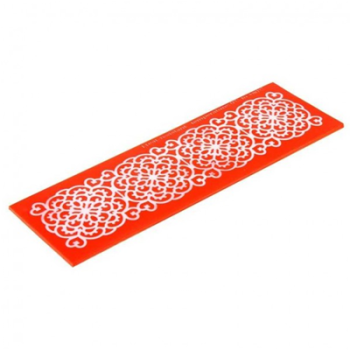 Tapete Silicone rendas