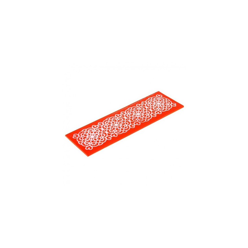 Tapete Silicone rendas