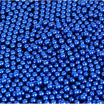 Pérolas metalizadas azul 7mm 65g