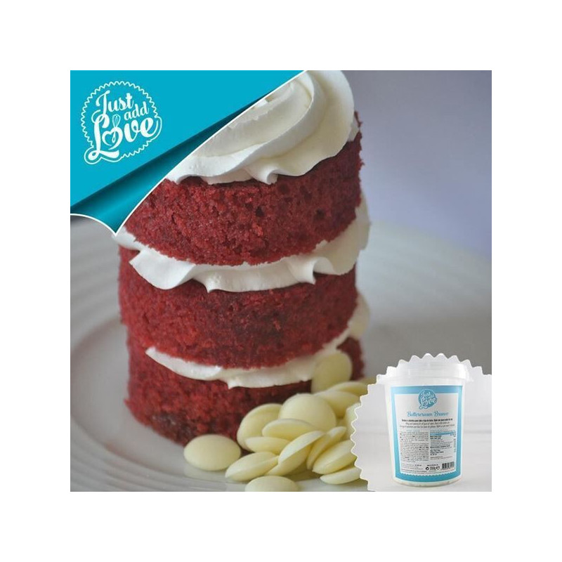 Buttercream chocolate branco 350G