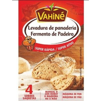 Fermento Padeiro Vahiné 4x4,6g
