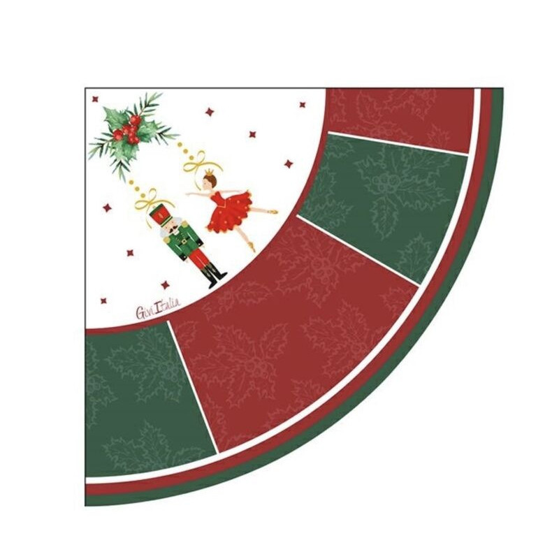 16 guardanapos de papel 33x33cm La Favola di Natale