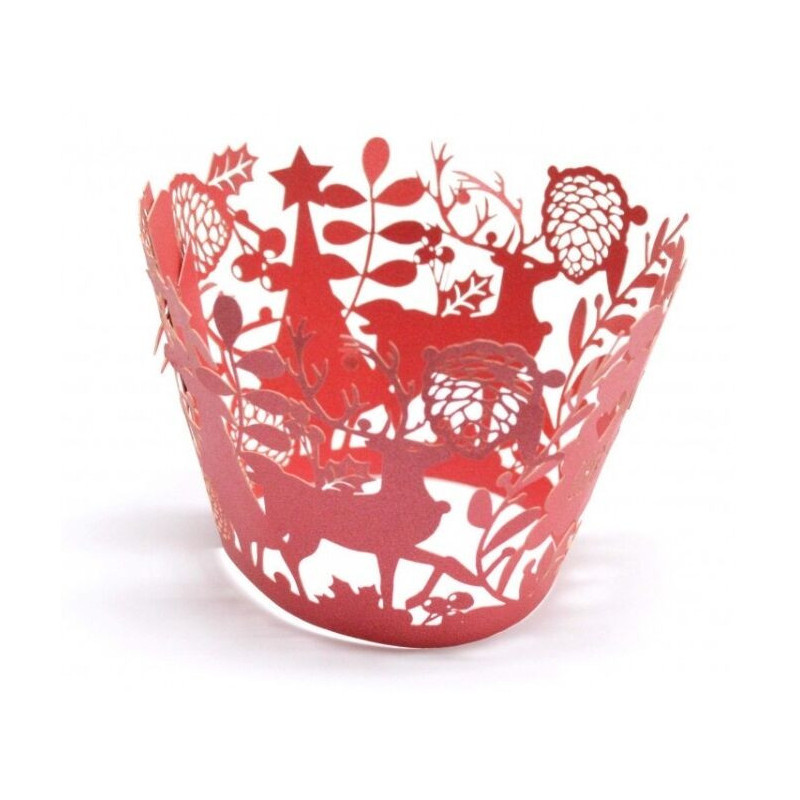 12 Wrappers formas Natal Scrapcooking