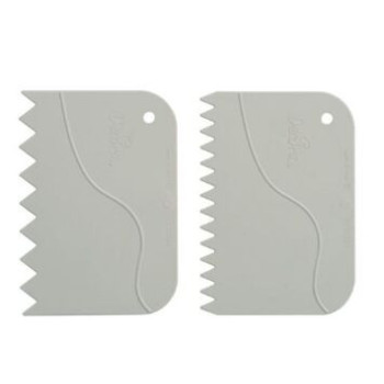 Decora - 2 espátulas dentadas